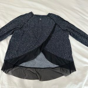 Lululemon open back shirt